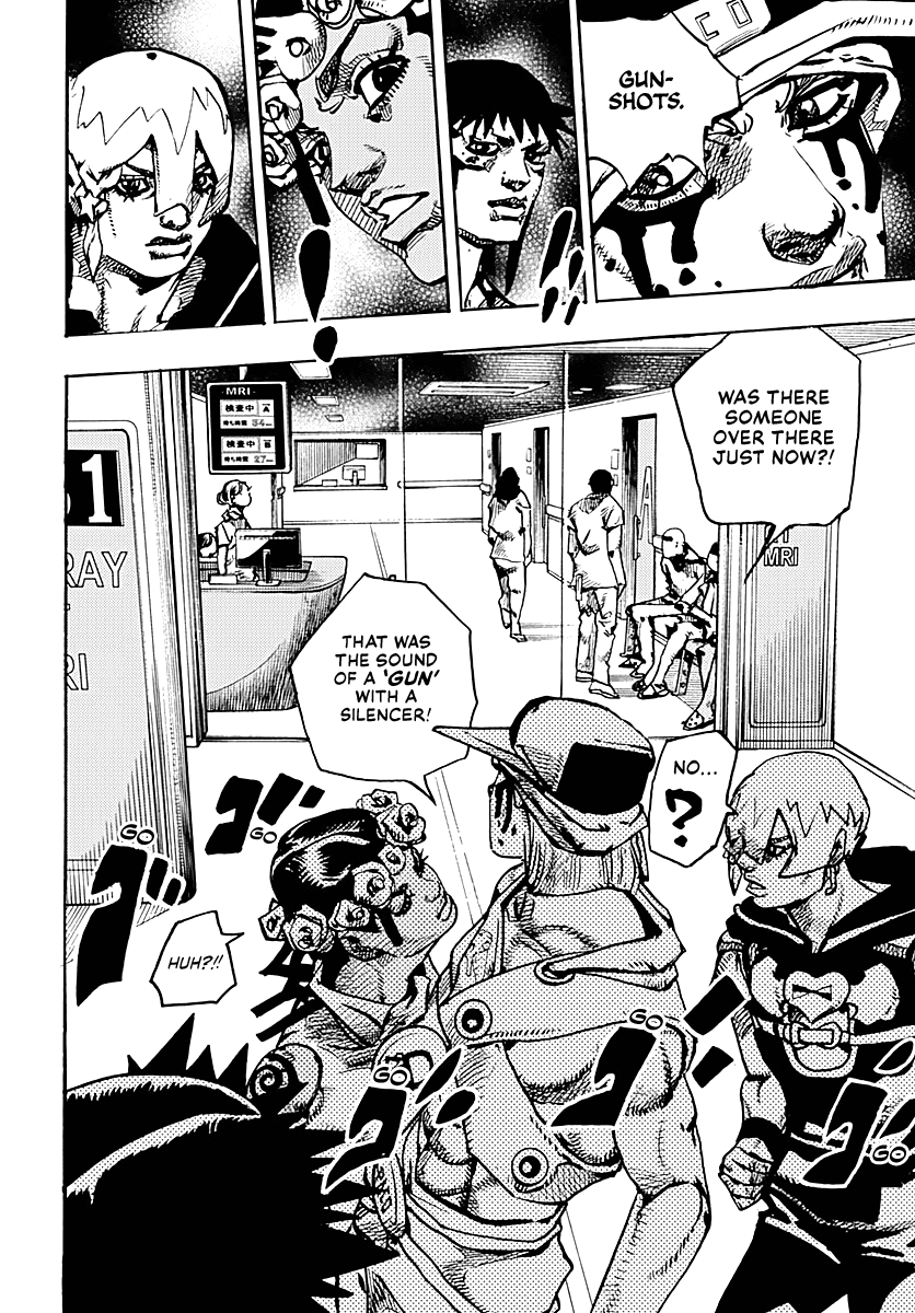 JoJo's Bizarre Adventure Part 9 - The JOJOLands Chapter 17 page 38 - Chapter 17: That Girl's Bags' Groove Part 2