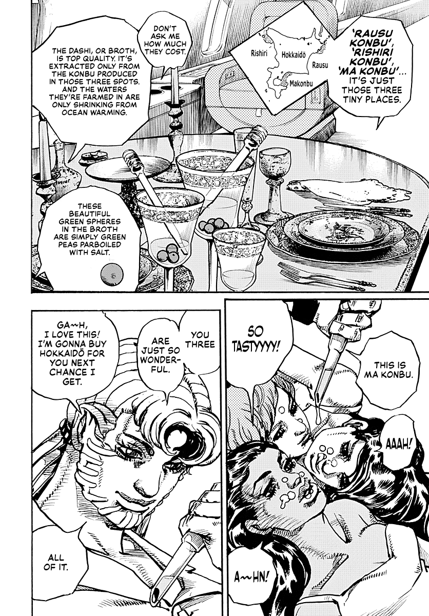 JoJo's Bizarre Adventure Part 9 - The JOJOLands Chapter 17 page 4 - Chapter 17: That Girl's Bags' Groove Part 2