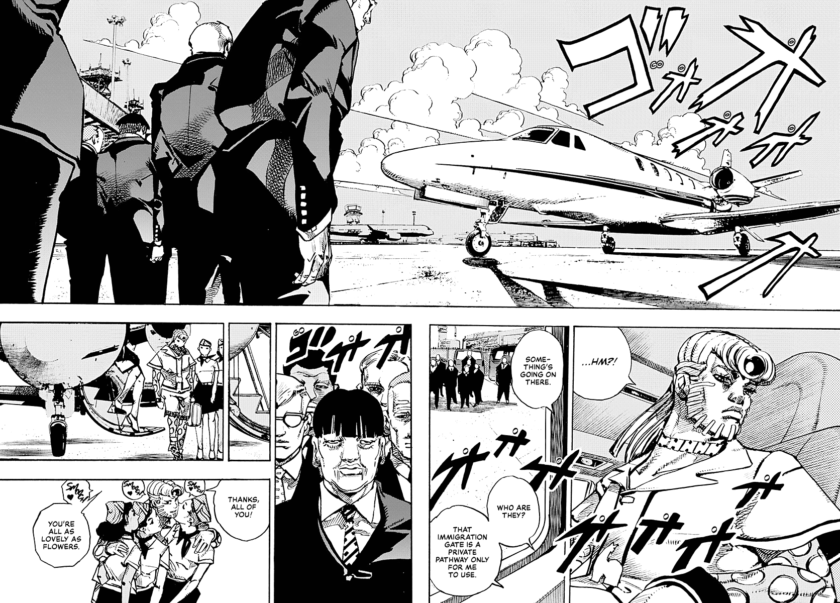 JoJo's Bizarre Adventure Part 9 - The JOJOLands Chapter 17 page 6 - Chapter 17: That Girl's Bags' Groove Part 2
