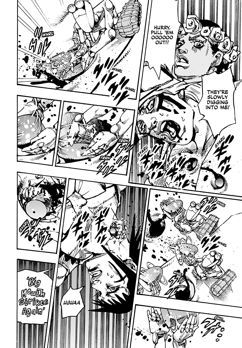 JoJo's Bizarre Adventure Part 9 - The JOJOLands Chapter 18 page 10 - Chapter 18: That Girl's Bags' Groove Part 3