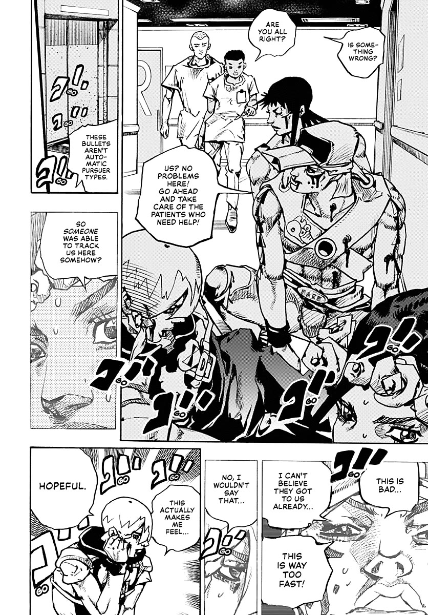 JoJo's Bizarre Adventure Part 9 - The JOJOLands Chapter 18 page 14 - Chapter 18: That Girl's Bags' Groove Part 3