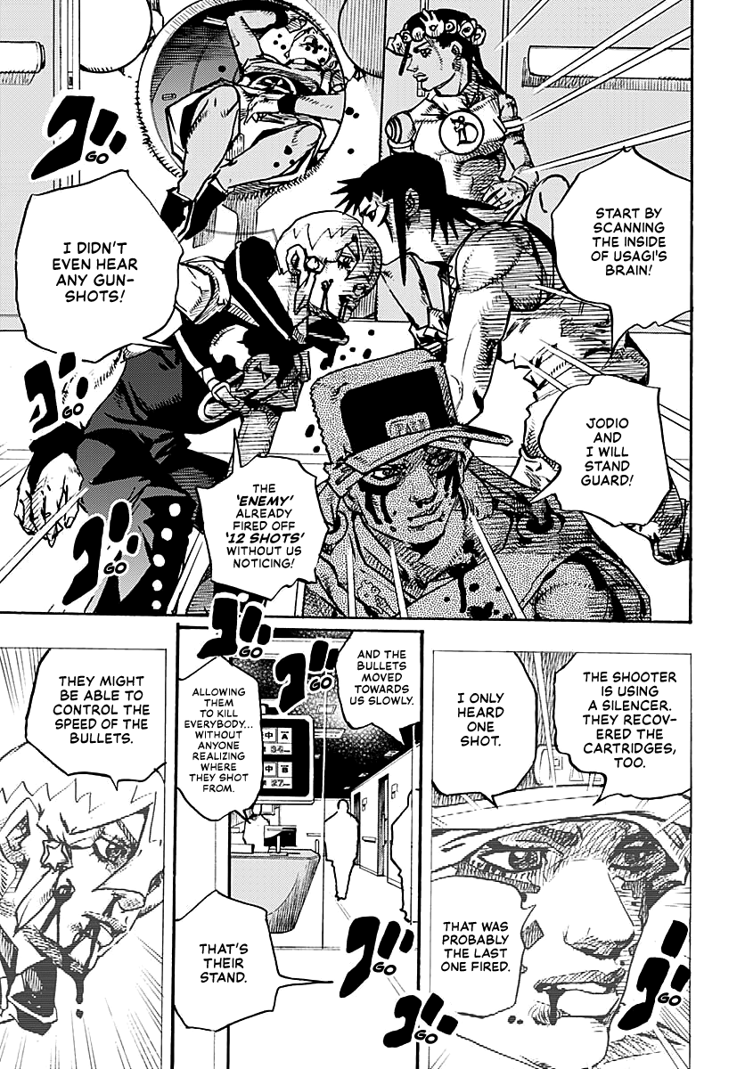 JoJo's Bizarre Adventure Part 9 - The JOJOLands Chapter 18 page 17 - Chapter 18: That Girl's Bags' Groove Part 3