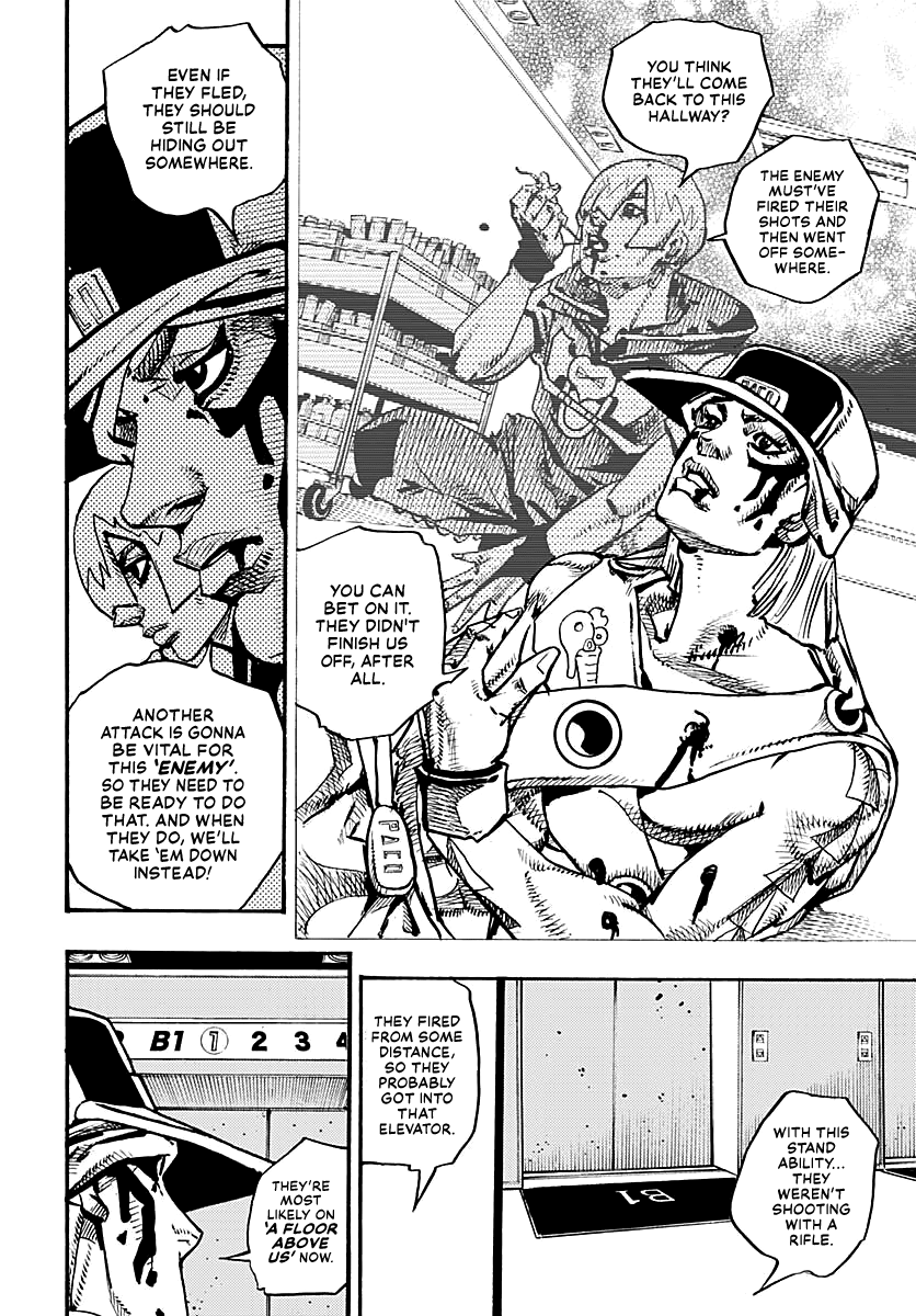 JoJo's Bizarre Adventure Part 9 - The JOJOLands Chapter 18 page 18 - Chapter 18: That Girl's Bags' Groove Part 3