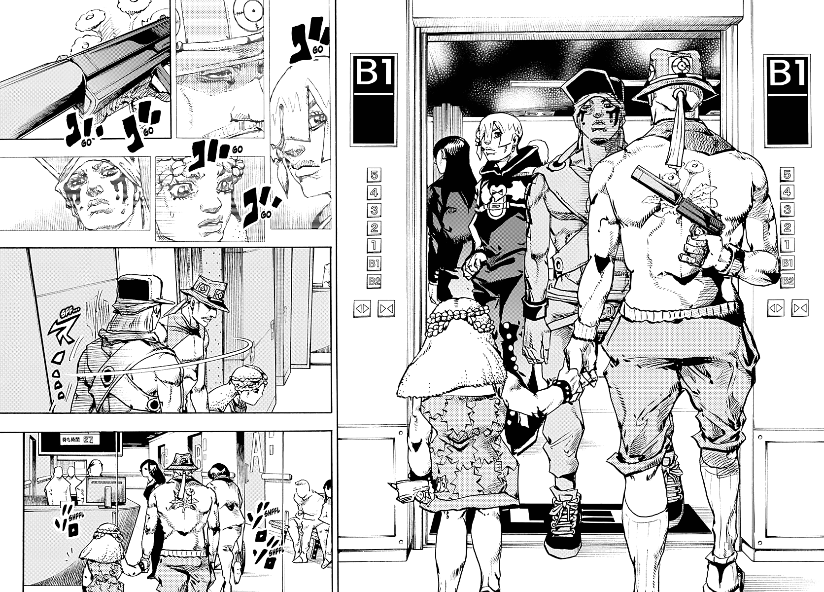 JoJo's Bizarre Adventure Part 9 - The JOJOLands Chapter 18 page 26 - Chapter 18: That Girl's Bags' Groove Part 3