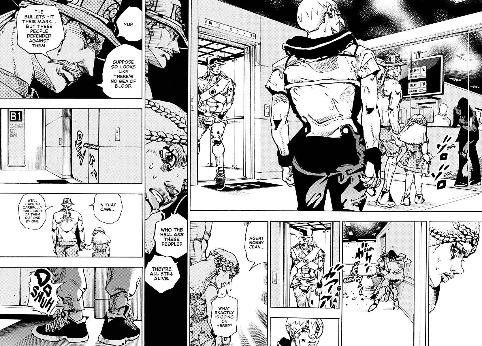 JoJo's Bizarre Adventure Part 9 - The JOJOLands Chapter 18 page 27 - Chapter 18: That Girl's Bags' Groove Part 3