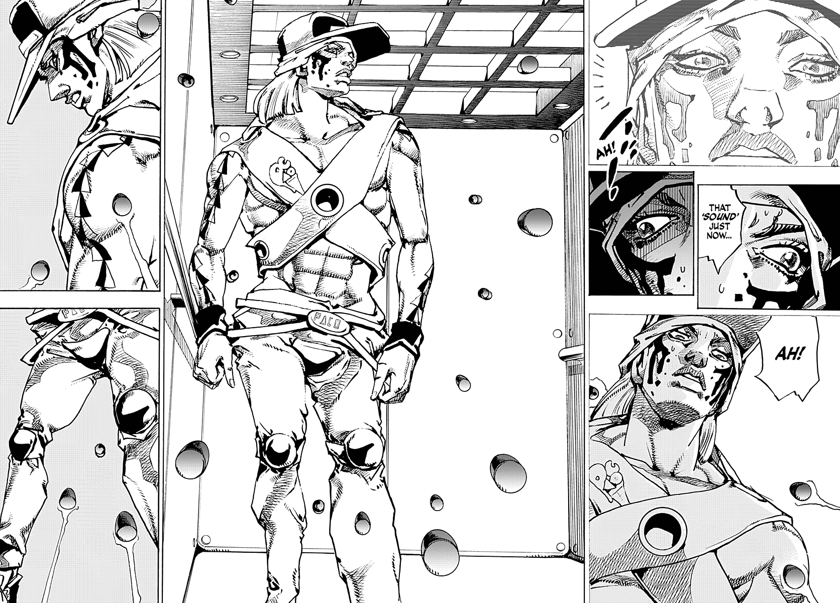 JoJo's Bizarre Adventure Part 9 - The JOJOLands Chapter 18 page 28 - Chapter 18: That Girl's Bags' Groove Part 3