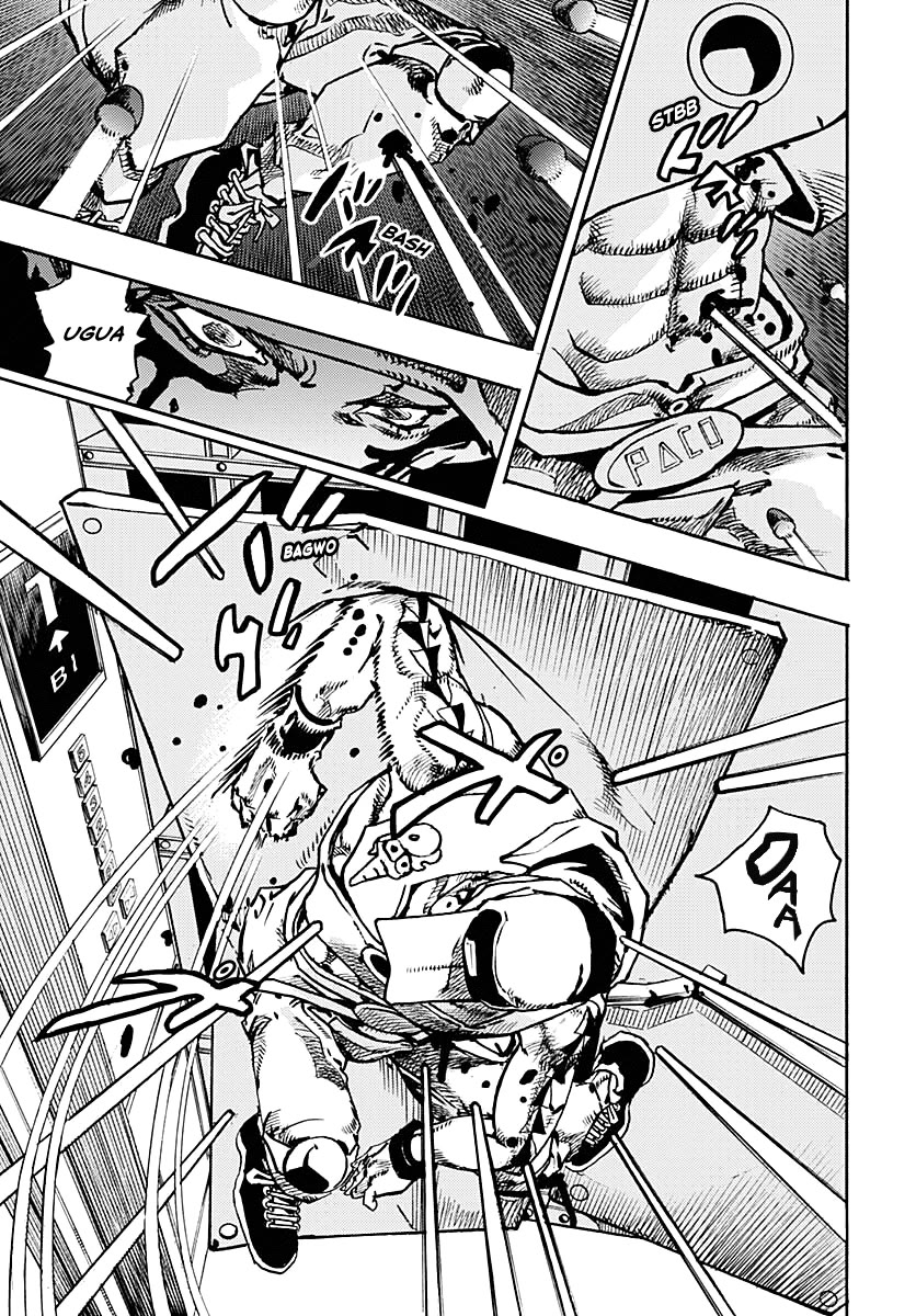 JoJo's Bizarre Adventure Part 9 - The JOJOLands Chapter 18 page 30 - Chapter 18: That Girl's Bags' Groove Part 3