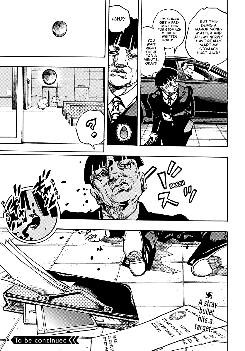 JoJo's Bizarre Adventure Part 9 - The JOJOLands Chapter 18 page 35 - Chapter 18: That Girl's Bags' Groove Part 3