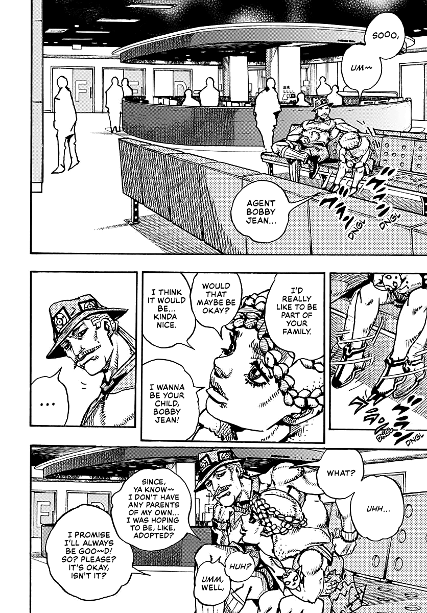 JoJo's Bizarre Adventure Part 9 - The JOJOLands Chapter 18 page 4 - Chapter 18: That Girl's Bags' Groove Part 3