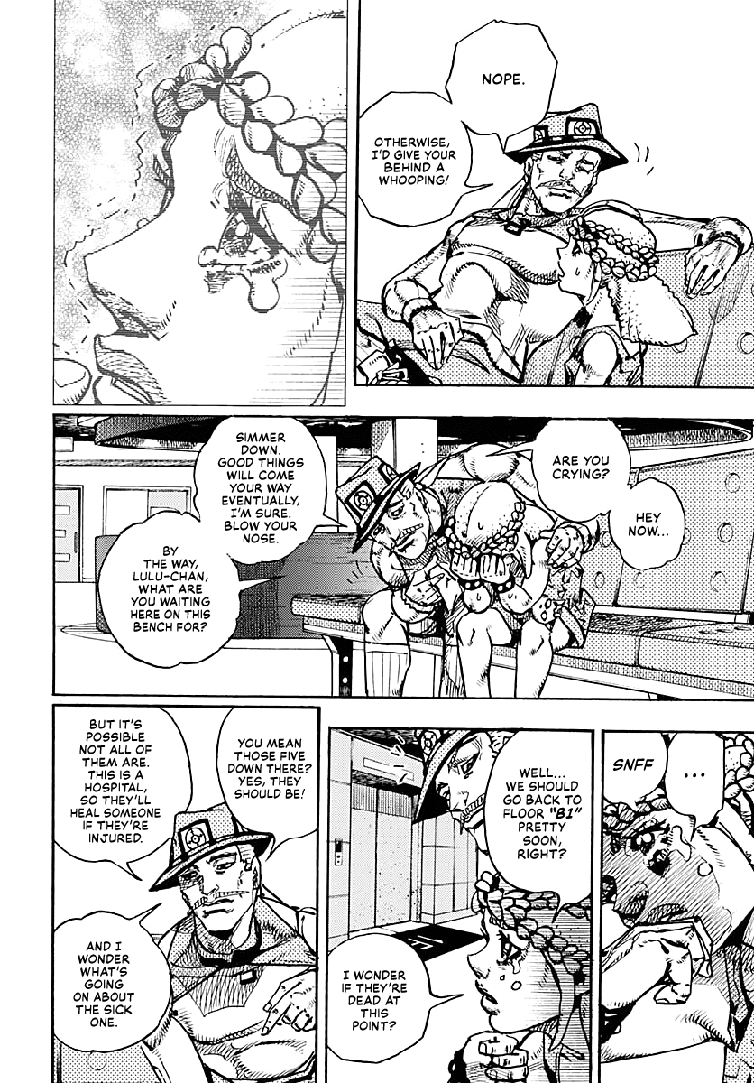 JoJo's Bizarre Adventure Part 9 - The JOJOLands Chapter 18 page 6 - Chapter 18: That Girl's Bags' Groove Part 3