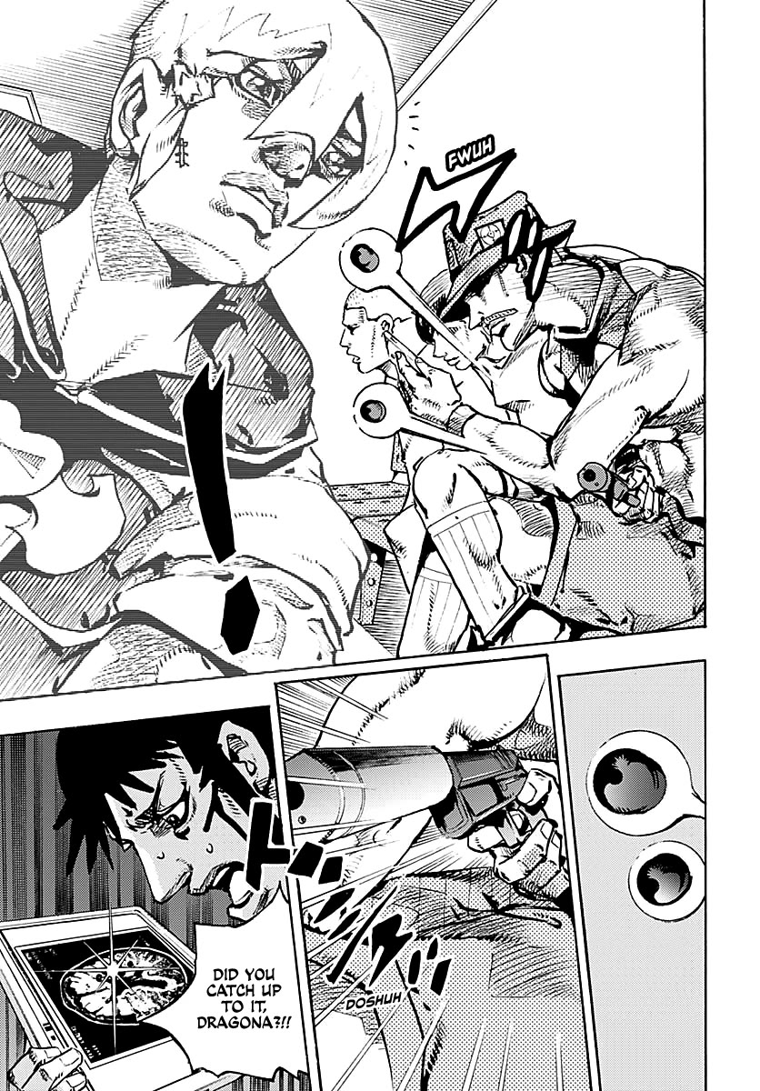 JoJo's Bizarre Adventure Part 9 - The JOJOLands Chapter 19 page 16 - Chapter 19: Glory Days Part 1