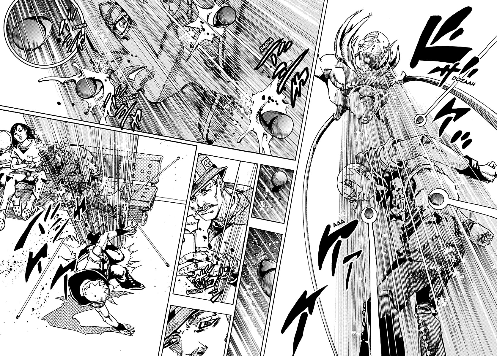 JoJo's Bizarre Adventure Part 9 - The JOJOLands Chapter 19 page 18 - Chapter 19: Glory Days Part 1