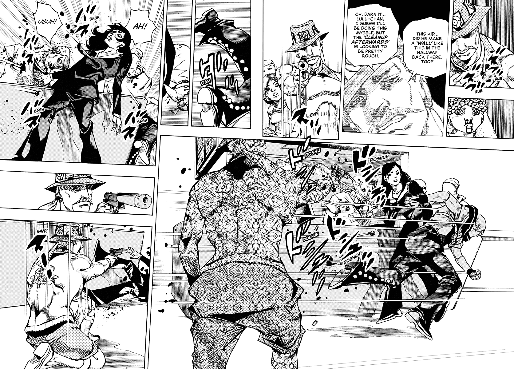 JoJo's Bizarre Adventure Part 9 - The JOJOLands Chapter 19 page 19 - Chapter 19: Glory Days Part 1