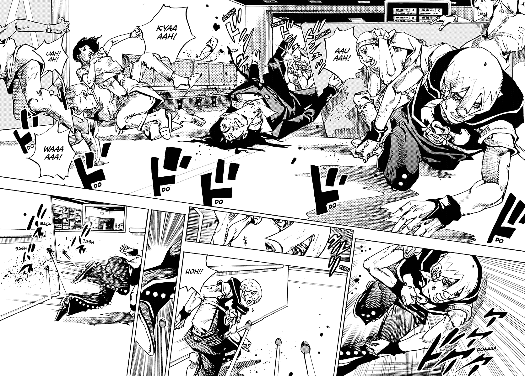 JoJo's Bizarre Adventure Part 9 - The JOJOLands Chapter 19 page 20 - Chapter 19: Glory Days Part 1