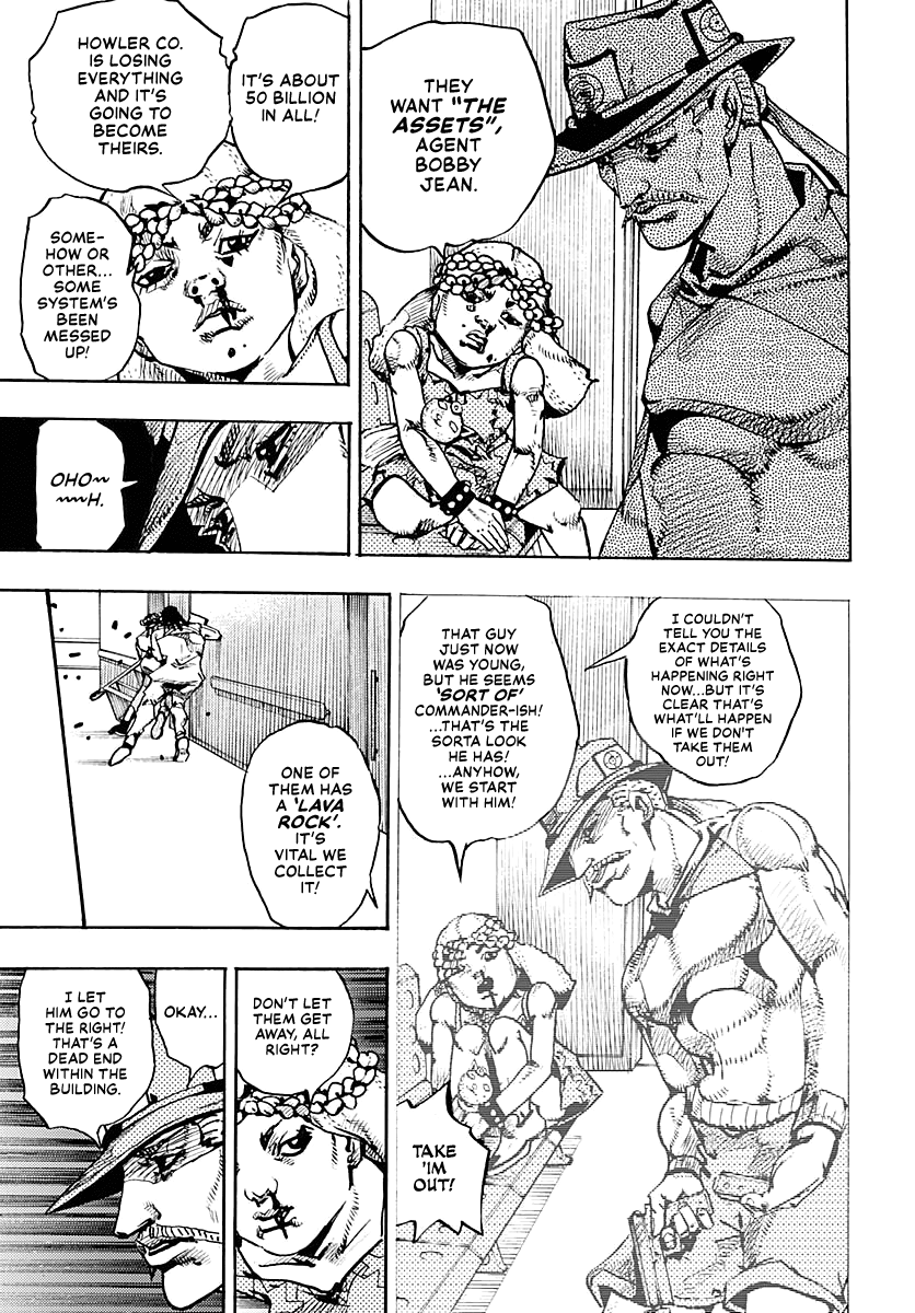 JoJo's Bizarre Adventure Part 9 - The JOJOLands Chapter 19 page 22 - Chapter 19: Glory Days Part 1