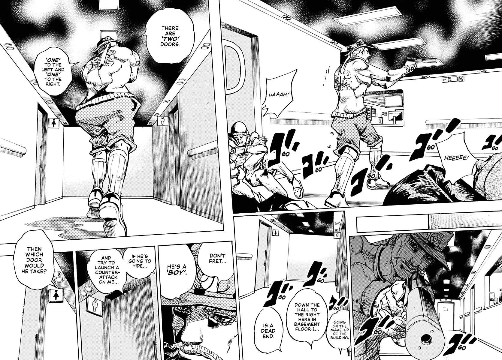 JoJo's Bizarre Adventure Part 9 - The JOJOLands Chapter 19 page 27 - Chapter 19: Glory Days Part 1