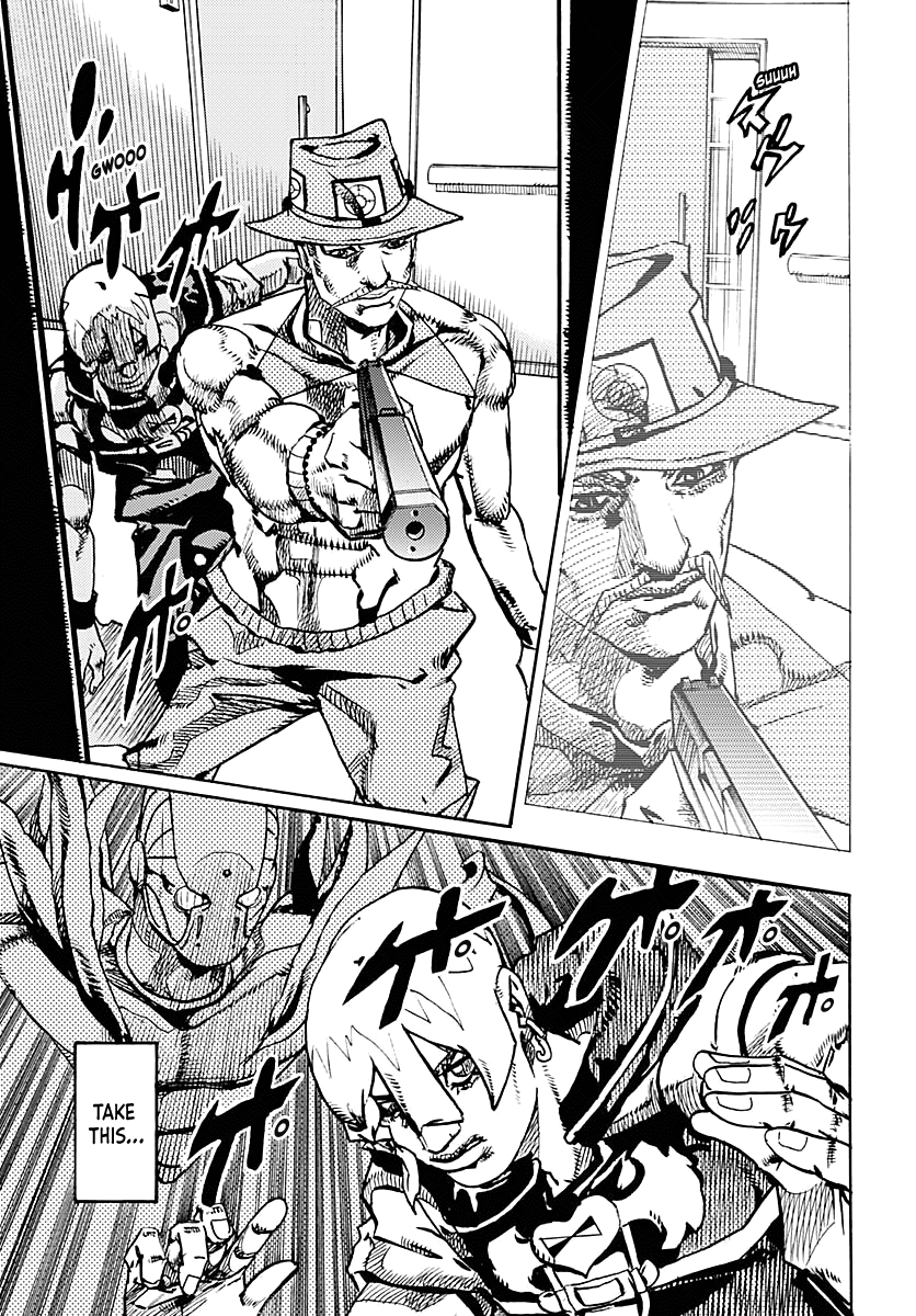 JoJo's Bizarre Adventure Part 9 - The JOJOLands Chapter 19 page 29 - Chapter 19: Glory Days Part 1
