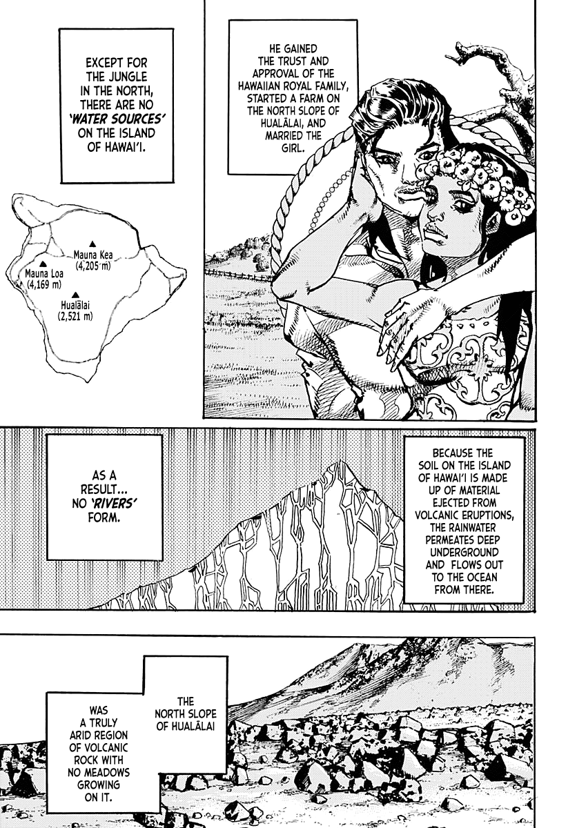 JoJo's Bizarre Adventure Part 9 - The JOJOLands Chapter 19 page 3 - Chapter 19: Glory Days Part 1