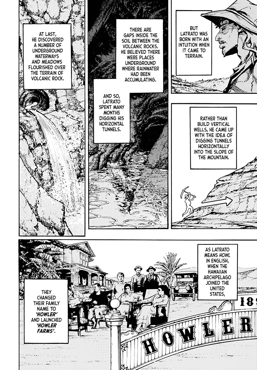 JoJo's Bizarre Adventure Part 9 - The JOJOLands Chapter 19 page 4 - Chapter 19: Glory Days Part 1