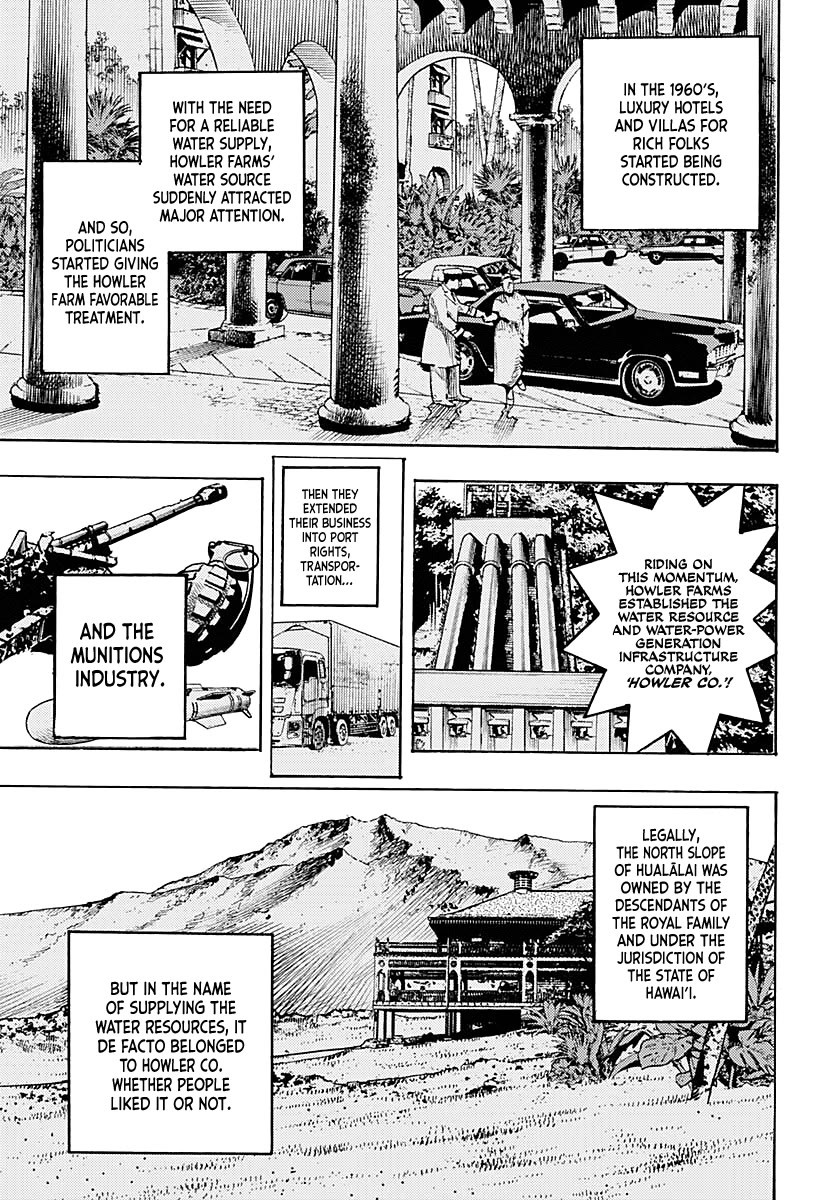 JoJo's Bizarre Adventure Part 9 - The JOJOLands Chapter 19 page 5 - Chapter 19: Glory Days Part 1
