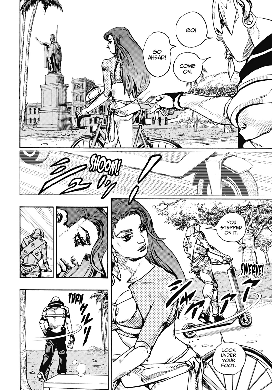 JoJo's Bizarre Adventure Part 9 - The JOJOLands Chapter 2 page 10 - Chapter 2: The Japanese Person on Hawai'i Island
