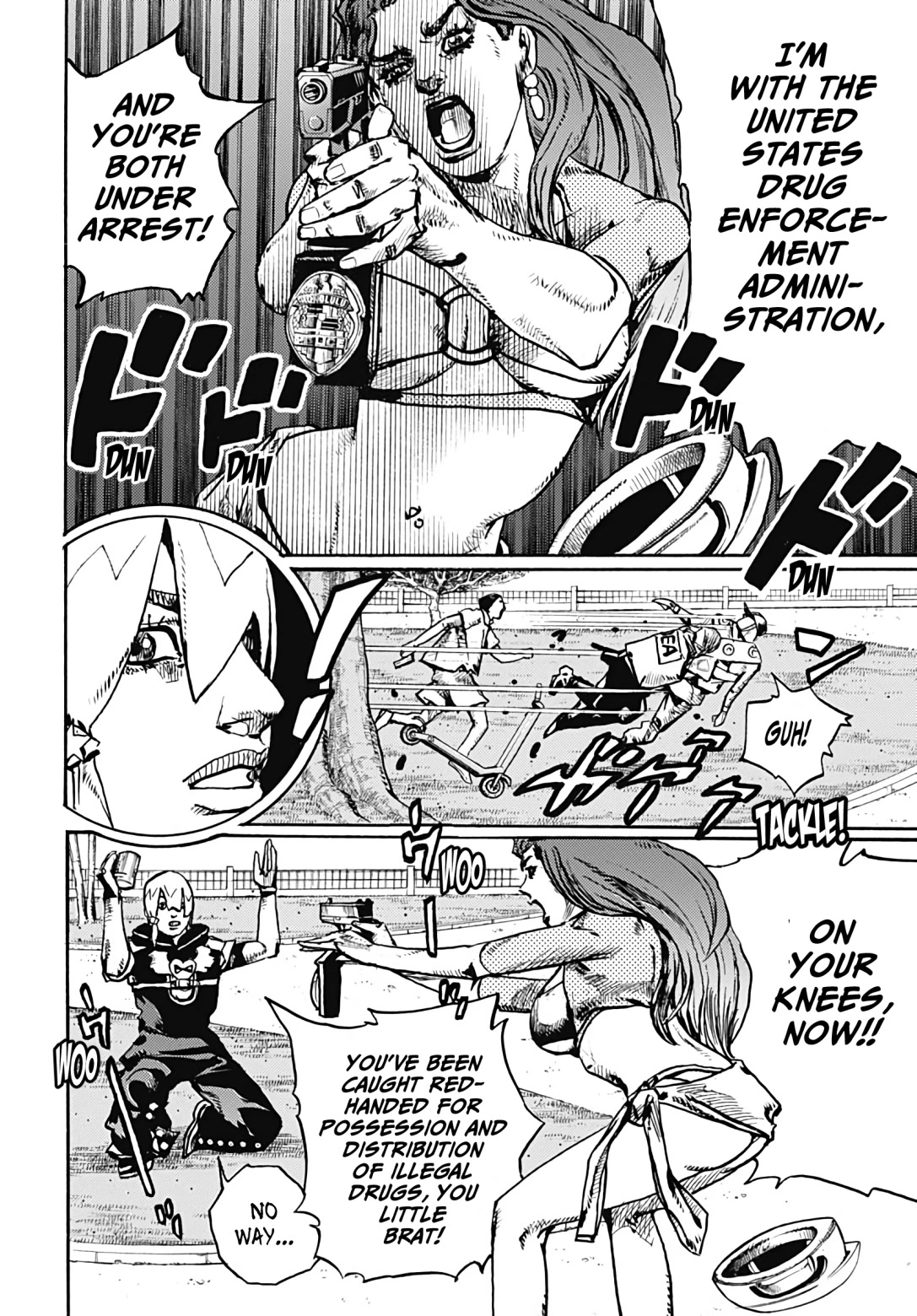 JoJo's Bizarre Adventure Part 9 - The JOJOLands Chapter 2 page 12 - Chapter 2: The Japanese Person on Hawai'i Island