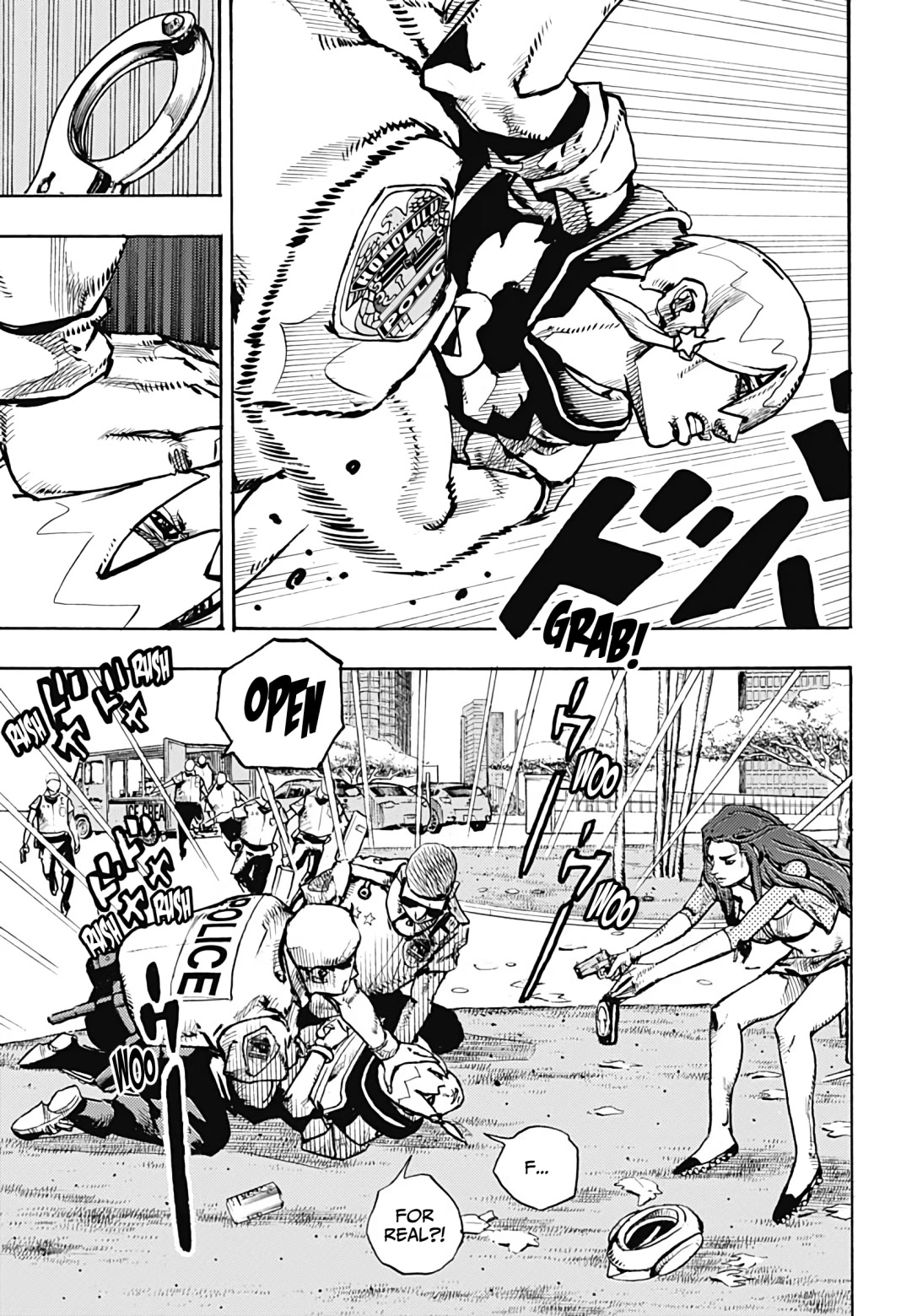 JoJo's Bizarre Adventure Part 9 - The JOJOLands Chapter 2 page 13 - Chapter 2: The Japanese Person on Hawai'i Island