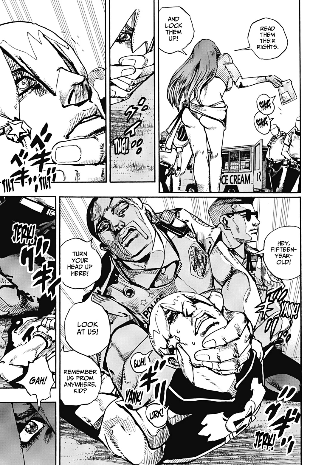 JoJo's Bizarre Adventure Part 9 - The JOJOLands Chapter 2 page 15 - Chapter 2: The Japanese Person on Hawai'i Island
