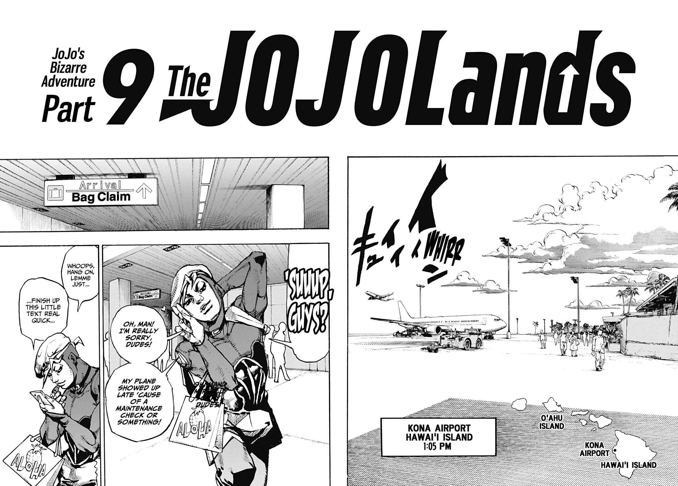 JoJo's Bizarre Adventure Part 9 - The JOJOLands Chapter 2 page 24 - Chapter 2: The Japanese Person on Hawai'i Island