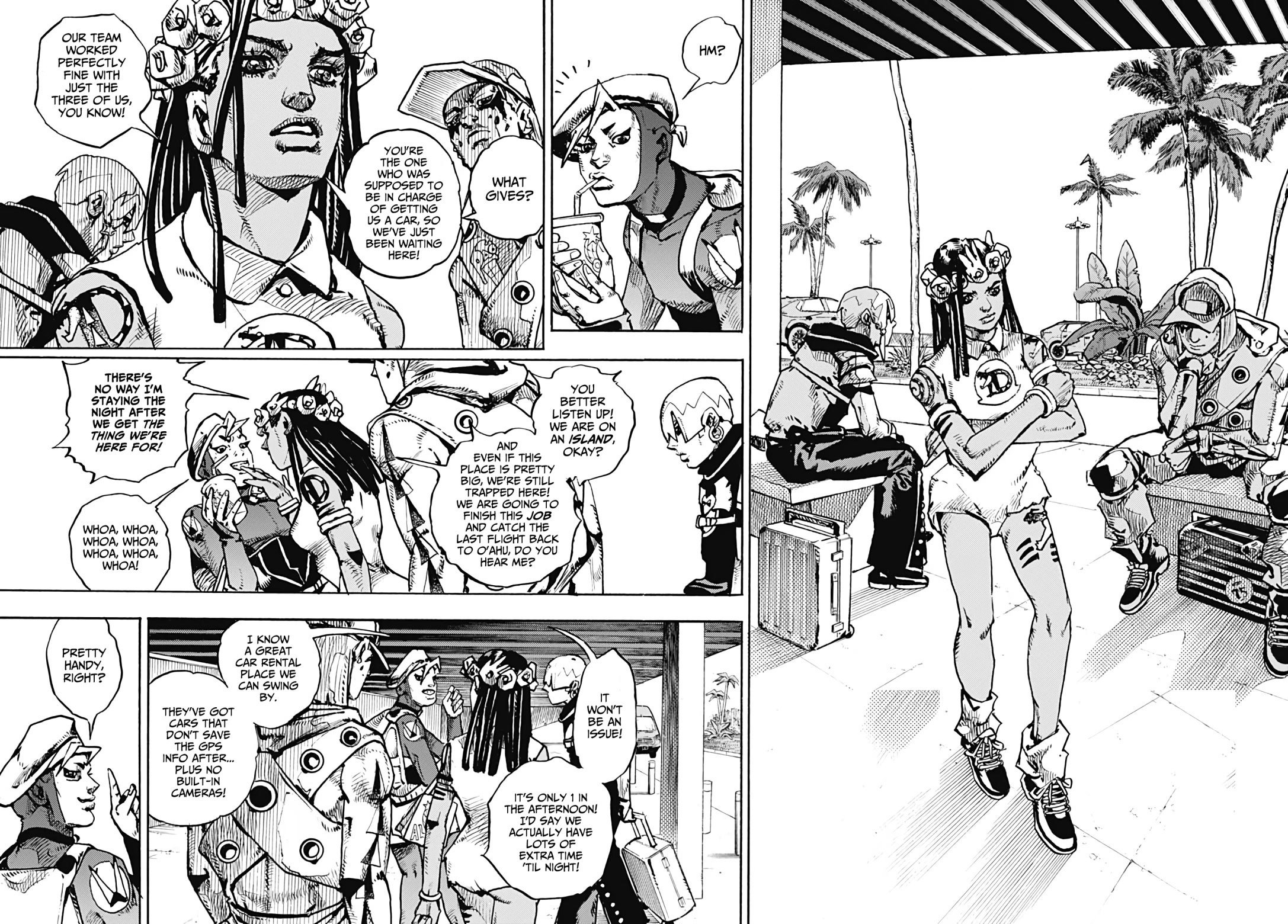 JoJo's Bizarre Adventure Part 9 - The JOJOLands Chapter 2 page 25 - Chapter 2: The Japanese Person on Hawai'i Island
