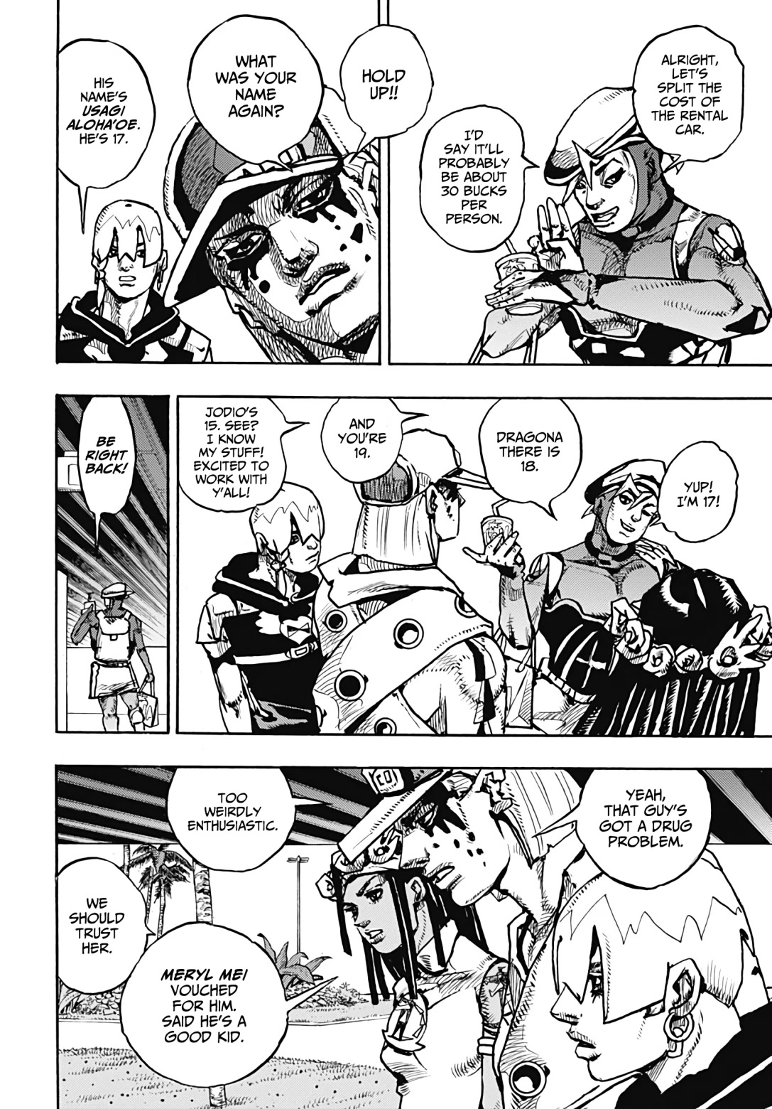 JoJo's Bizarre Adventure Part 9 - The JOJOLands Chapter 2 page 26 - Chapter 2: The Japanese Person on Hawai'i Island