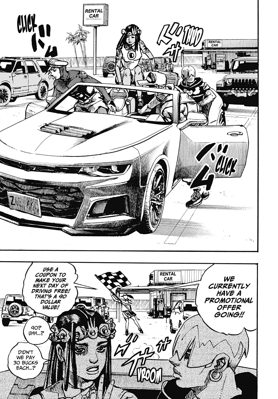 JoJo's Bizarre Adventure Part 9 - The JOJOLands Chapter 2 page 27 - Chapter 2: The Japanese Person on Hawai'i Island