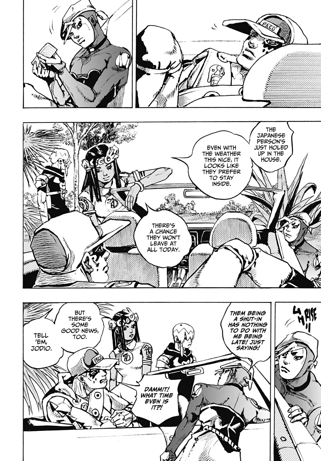 JoJo's Bizarre Adventure Part 9 - The JOJOLands Chapter 2 page 30 - Chapter 2: The Japanese Person on Hawai'i Island