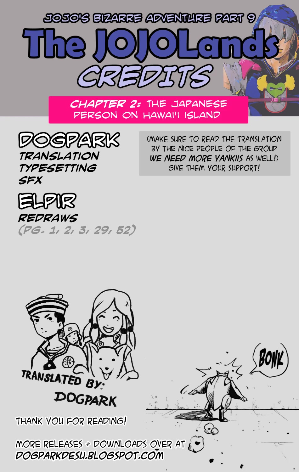 JoJo's Bizarre Adventure Part 9 - The JOJOLands Chapter 2 page 43 - Chapter 2: The Japanese Person on Hawai'i Island