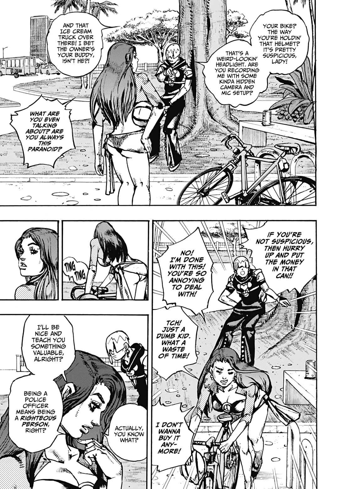 JoJo's Bizarre Adventure Part 9 - The JOJOLands Chapter 2 page 7 - Chapter 2: The Japanese Person on Hawai'i Island