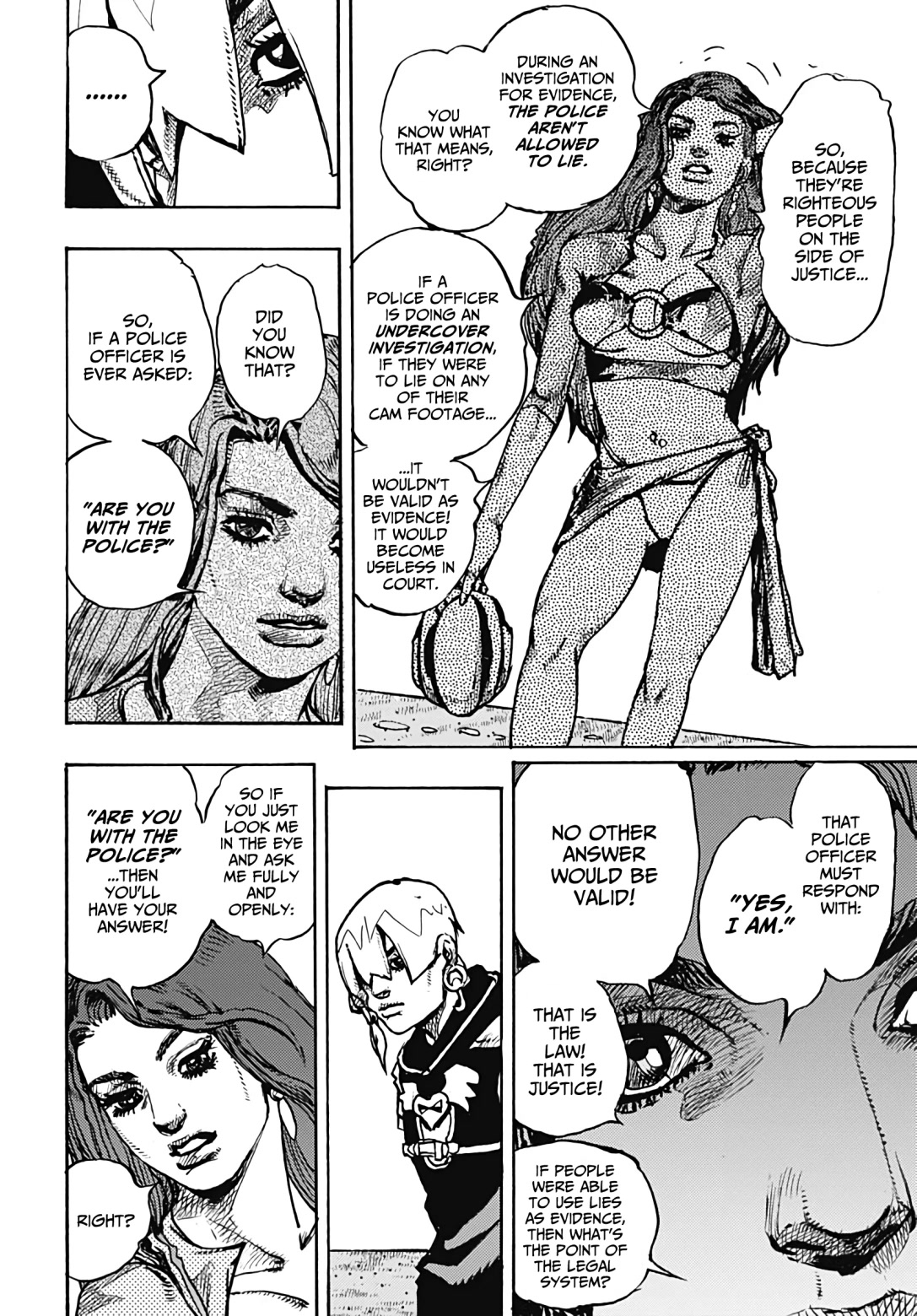 JoJo's Bizarre Adventure Part 9 - The JOJOLands Chapter 2 page 8 - Chapter 2: The Japanese Person on Hawai'i Island