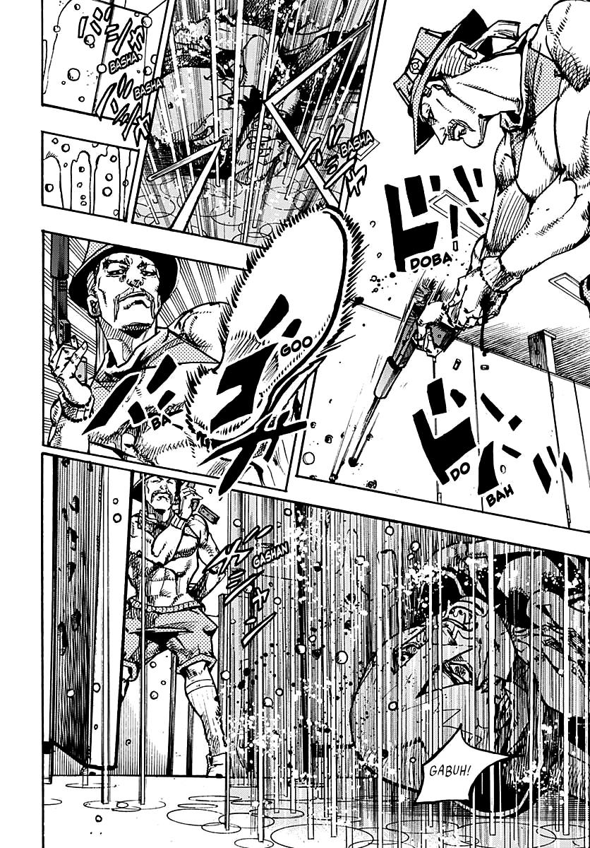JoJo's Bizarre Adventure Part 9 - The JOJOLands Chapter 20 page 12 - Chapter 20: Glory Days Part 2