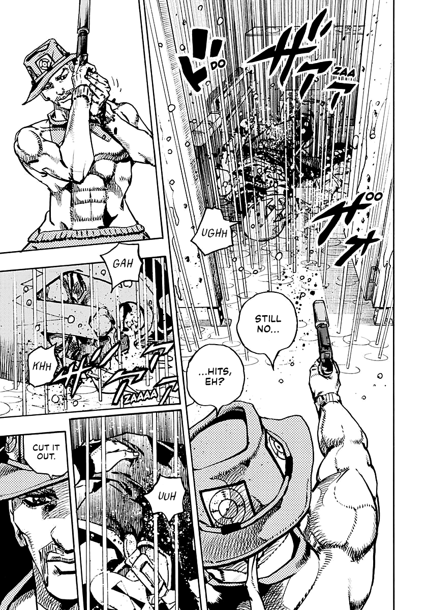 JoJo's Bizarre Adventure Part 9 - The JOJOLands Chapter 20 page 13 - Chapter 20: Glory Days Part 2