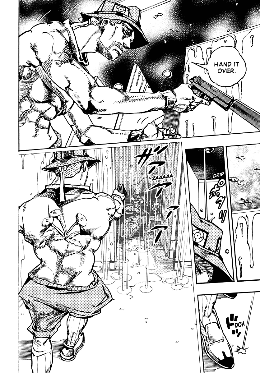 JoJo's Bizarre Adventure Part 9 - The JOJOLands Chapter 20 page 16 - Chapter 20: Glory Days Part 2
