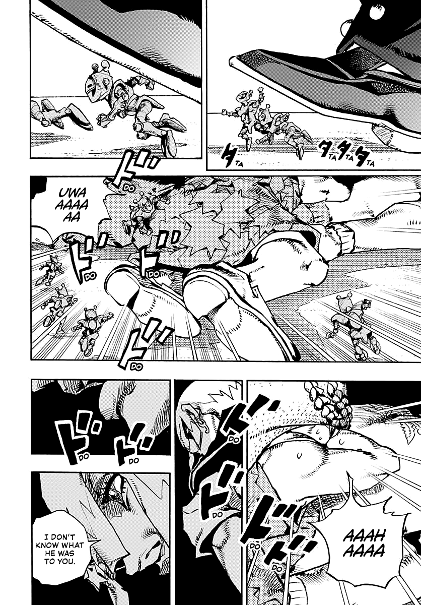 JoJo's Bizarre Adventure Part 9 - The JOJOLands Chapter 20 page 21 - Chapter 20: Glory Days Part 2