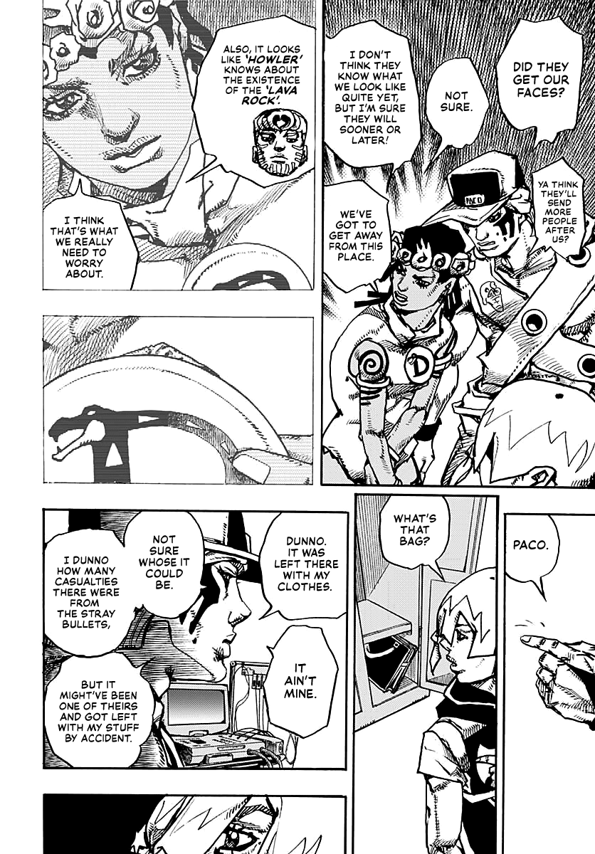 JoJo's Bizarre Adventure Part 9 - The JOJOLands Chapter 20 page 27 - Chapter 20: Glory Days Part 2