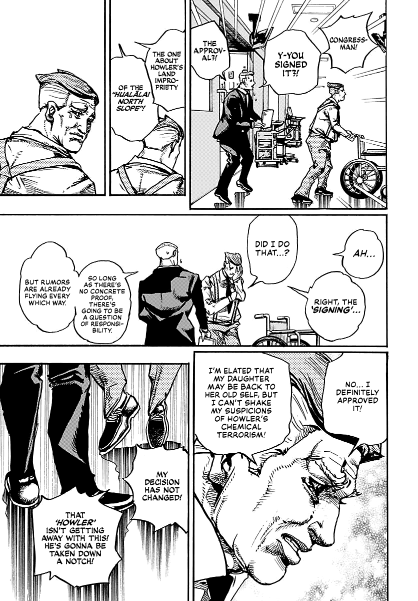 JoJo's Bizarre Adventure Part 9 - The JOJOLands Chapter 20 page 32 - Chapter 20: Glory Days Part 2