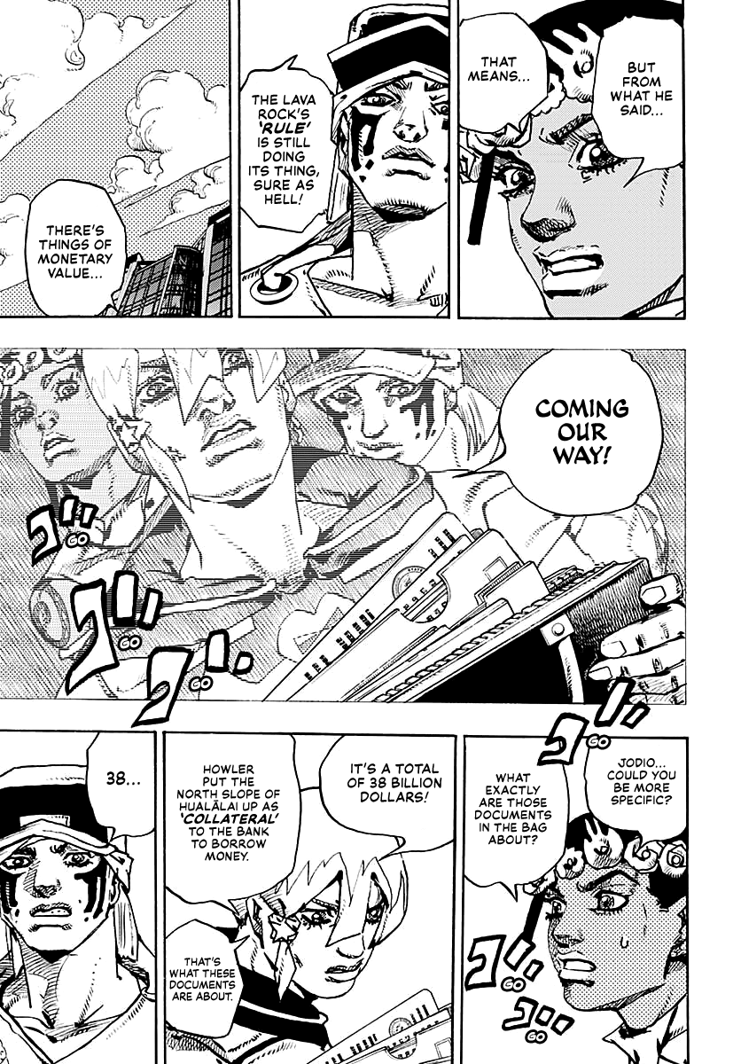 JoJo's Bizarre Adventure Part 9 - The JOJOLands Chapter 20 page 34 - Chapter 20: Glory Days Part 2