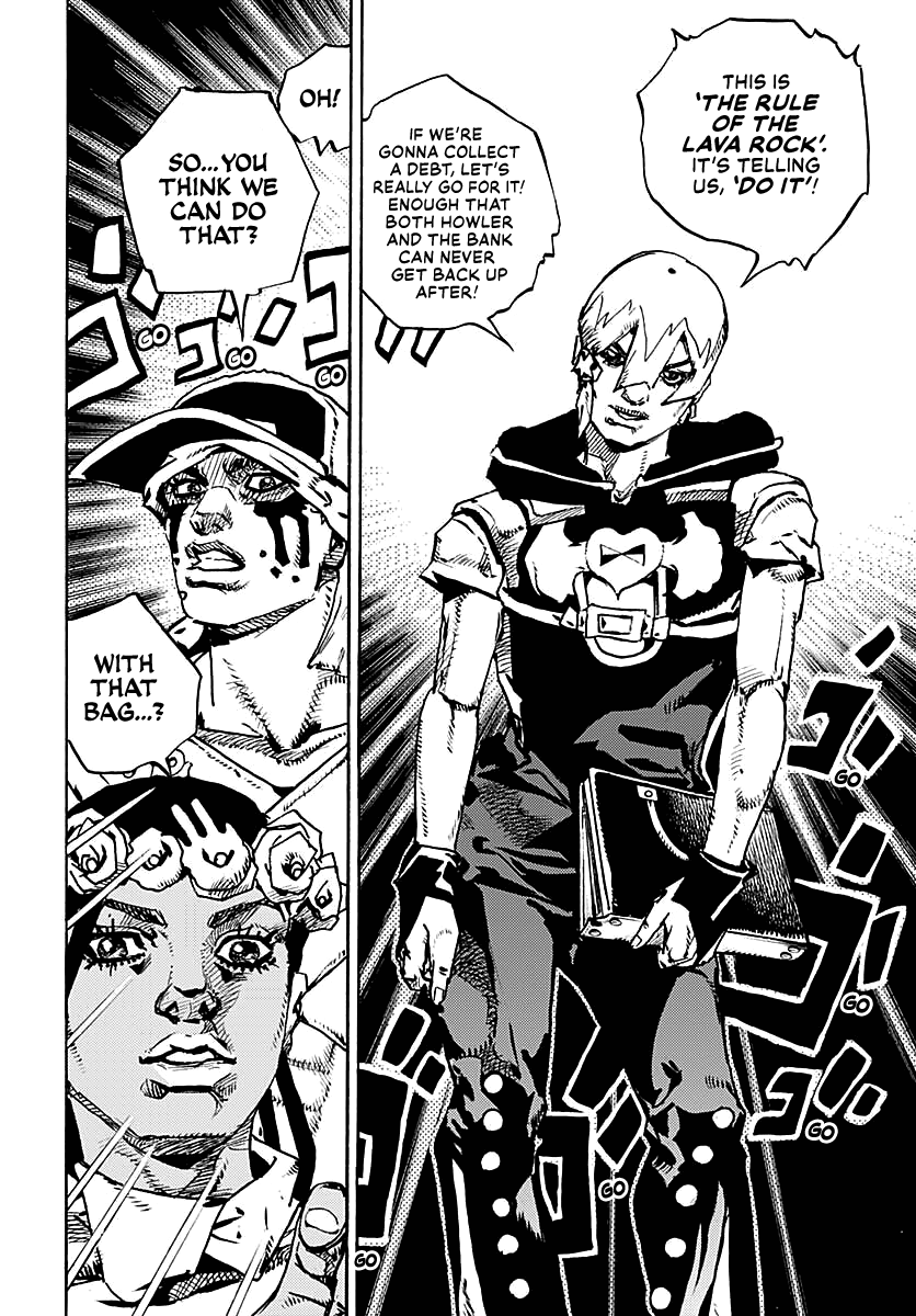 JoJo's Bizarre Adventure Part 9 - The JOJOLands Chapter 20 page 37 - Chapter 20: Glory Days Part 2