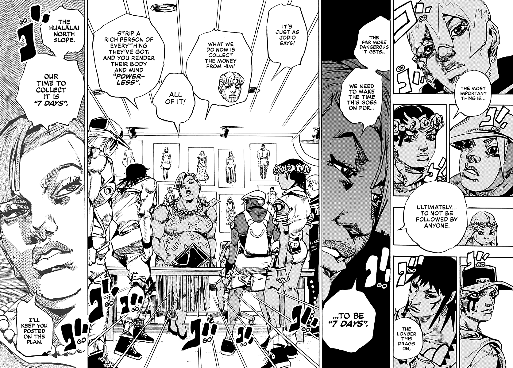 JoJo's Bizarre Adventure Part 9 - The JOJOLands Chapter 21 page 19 - Chapter 21: Howler Co. Impropriety Suspicions