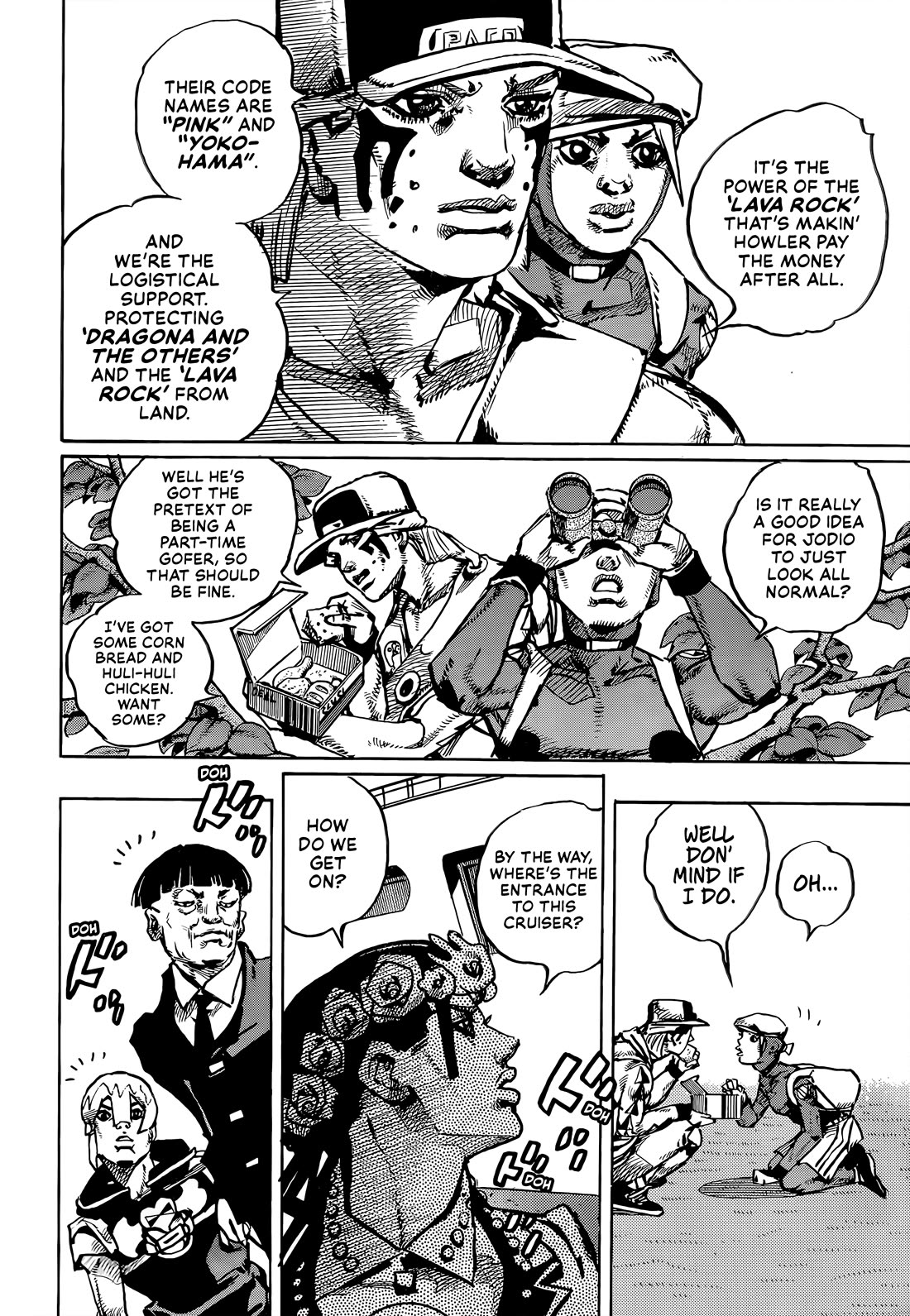 JoJo's Bizarre Adventure Part 9 - The JOJOLands Chapter 22 page 14 - Chapter 22: Dolphin Bank's Debt Collection Part 1