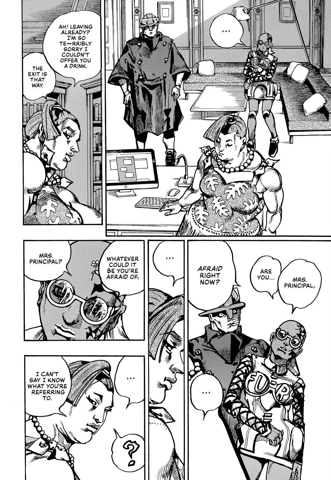 JoJo's Bizarre Adventure Part 9 - The JOJOLands Chapter 22 page 24 - Chapter 22: Dolphin Bank's Debt Collection Part 1