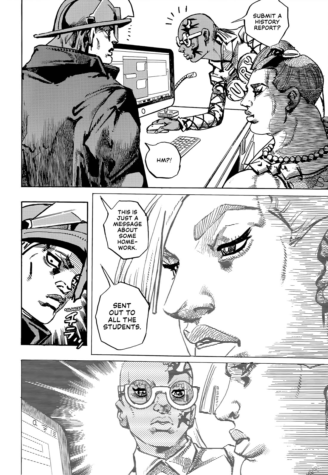 JoJo's Bizarre Adventure Part 9 - The JOJOLands Chapter 22 page 29 - Chapter 22: Dolphin Bank's Debt Collection Part 1
