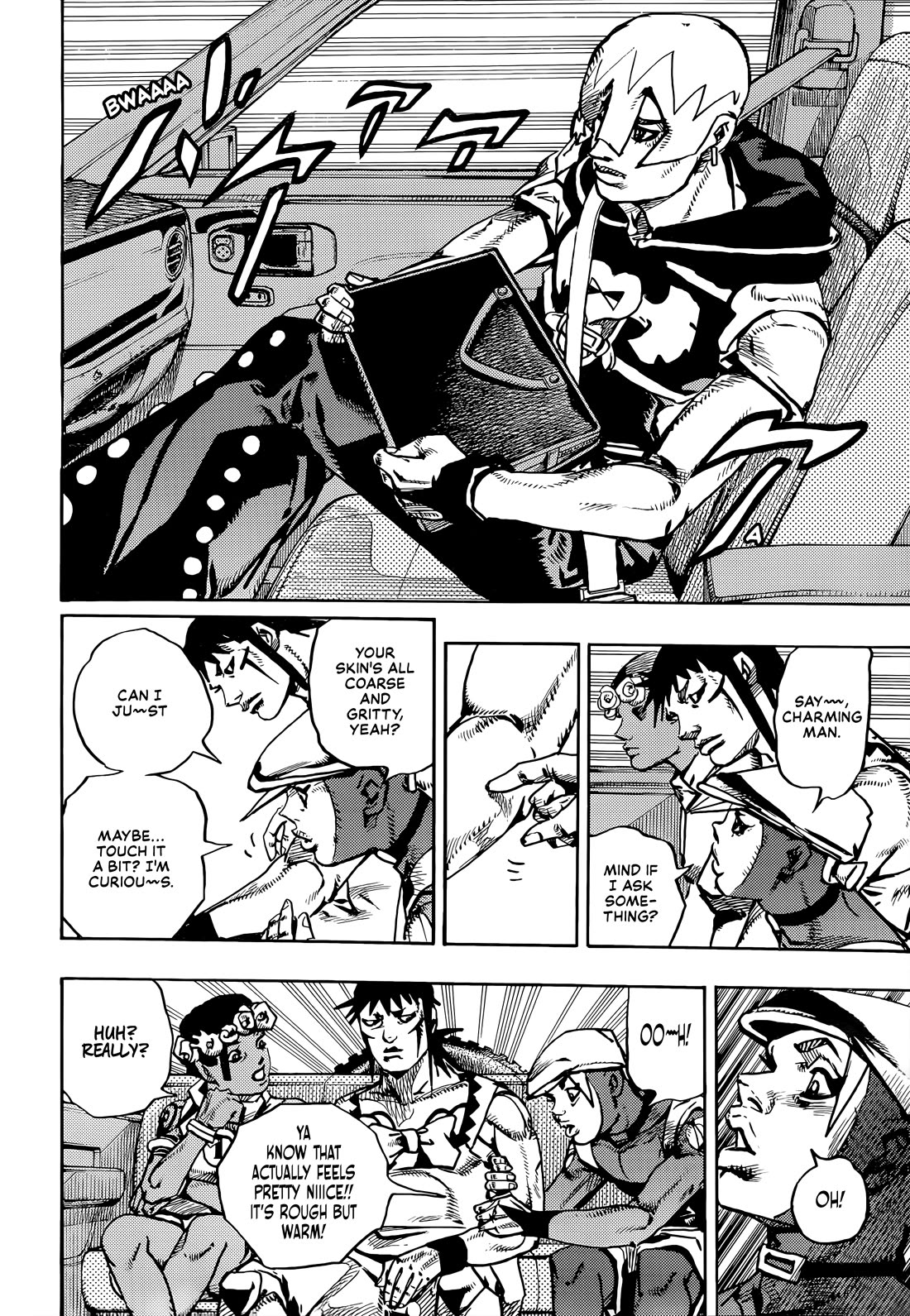 JoJo's Bizarre Adventure Part 9 - The JOJOLands Chapter 22 page 3 - Chapter 22: Dolphin Bank's Debt Collection Part 1