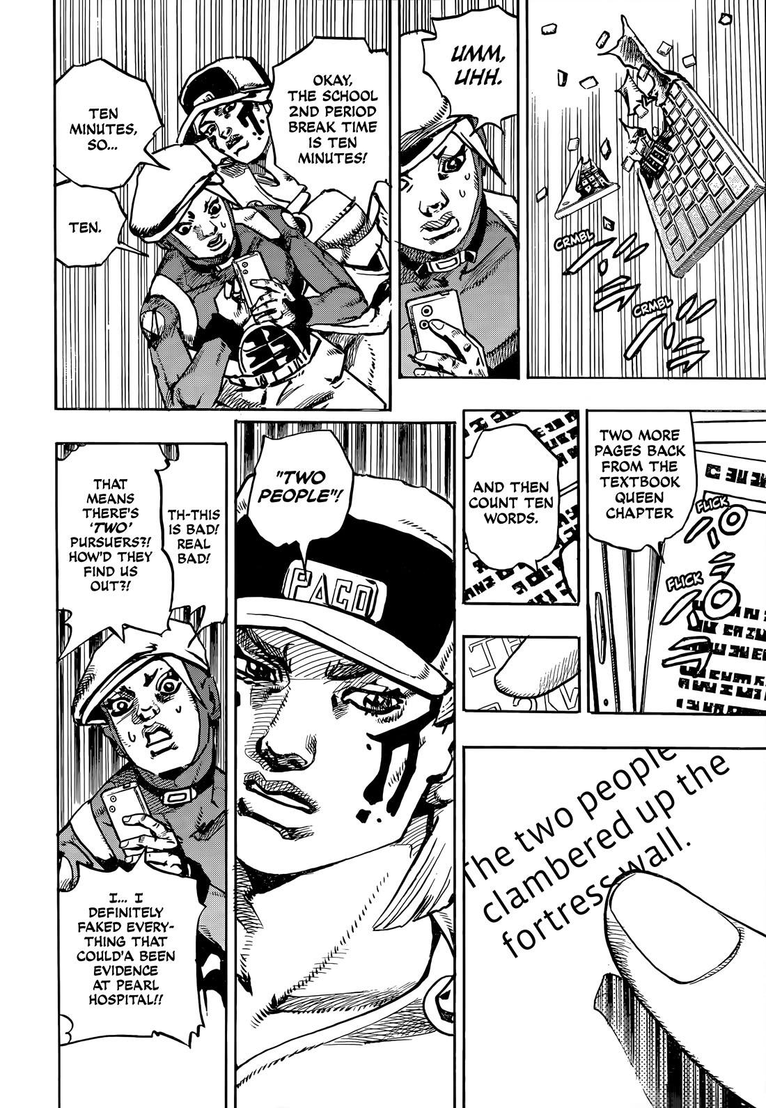 JoJo's Bizarre Adventure Part 9 - The JOJOLands Chapter 22 page 35 - Chapter 22: Dolphin Bank's Debt Collection Part 1